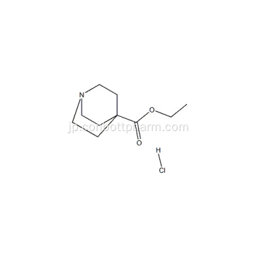 エチルキヌクリジン-4-カルボキシラート塩酸塩、臭化ウンミリジニウム中間体、CAS 22766-67-2